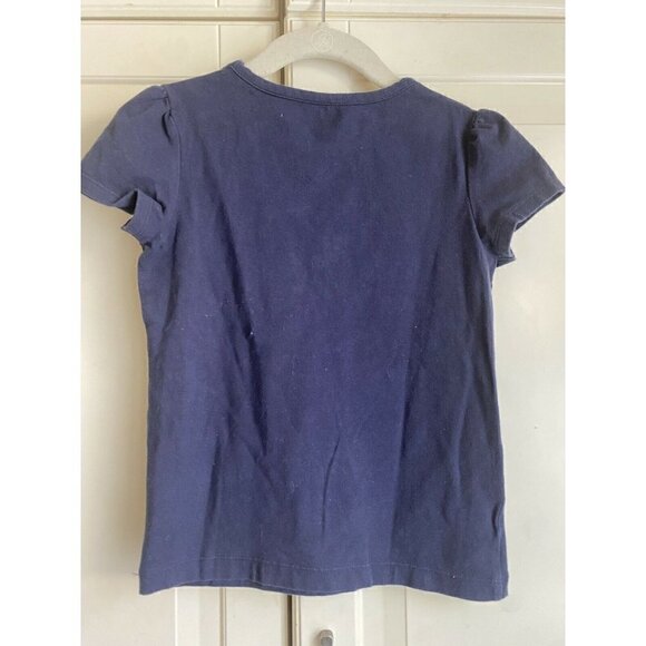 Hartstrings Girl’s Top & Skirt Skort Sz‎ 6 Blue & Salmon Pink - Picture 4 of 10